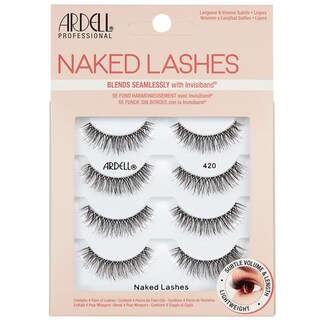 Foto 1 | Strip Lashes Ardell Naked Lashes #420, 4 Pares X 1 Paquete - Venta Internacional.