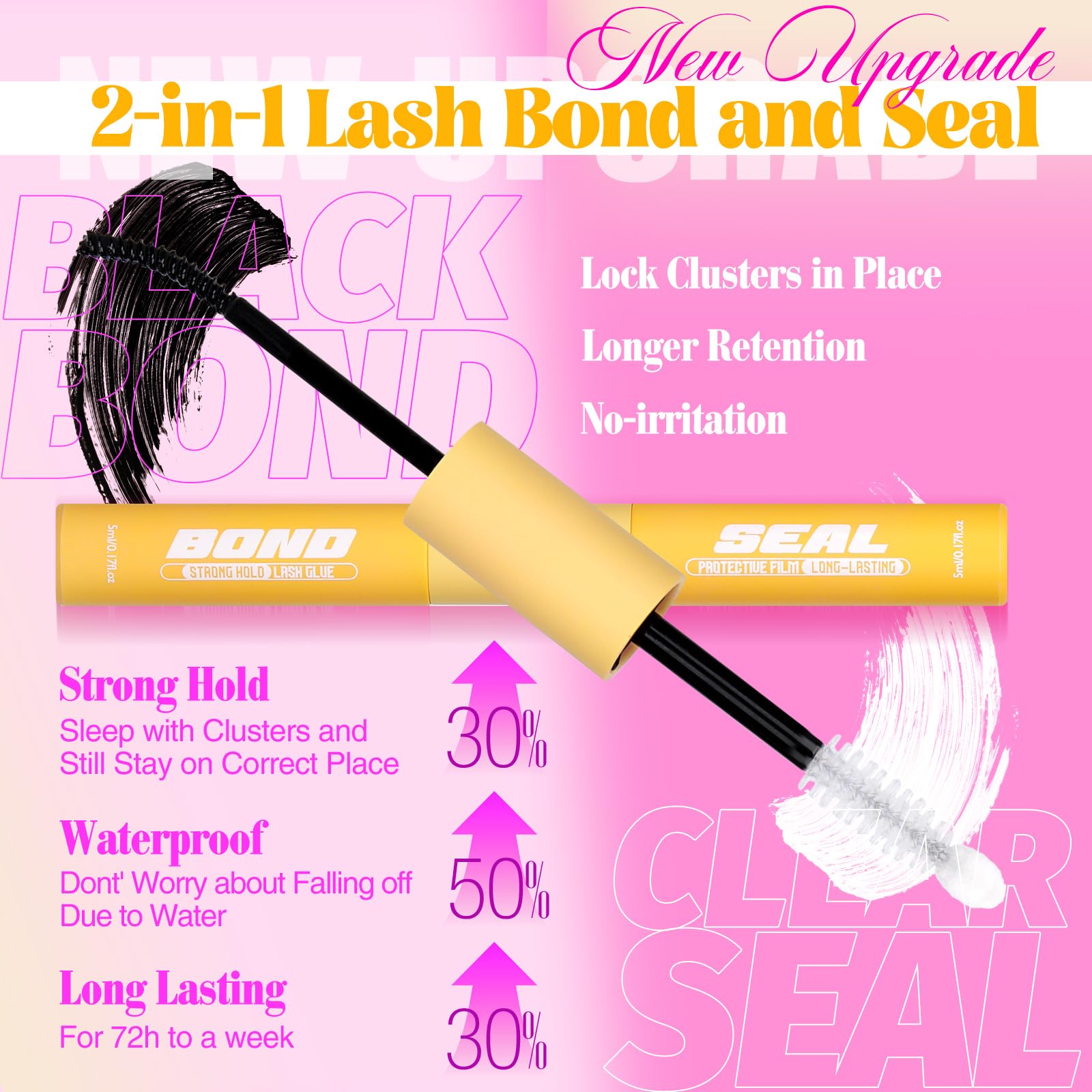 Foto 7 pulgar | Kit De Racimos De Pestañas Yawamica Wispy Eyelash Clusters 10-18 Mm - Venta Internacional.