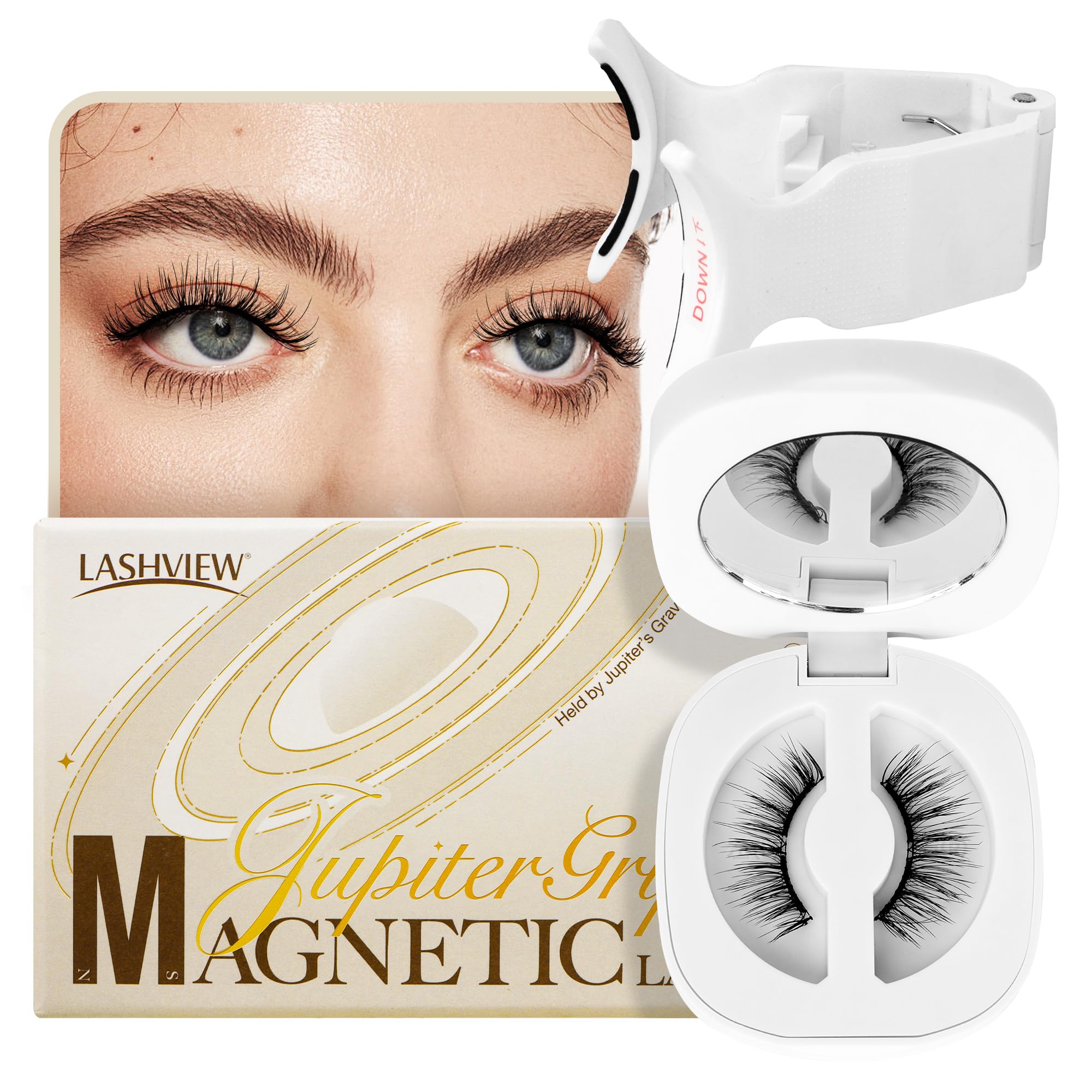Foto 2 pulgar | Pestañas Magnéticas Lashview Natural Look Con Aplicador Rcm01 - Venta Internacional.
