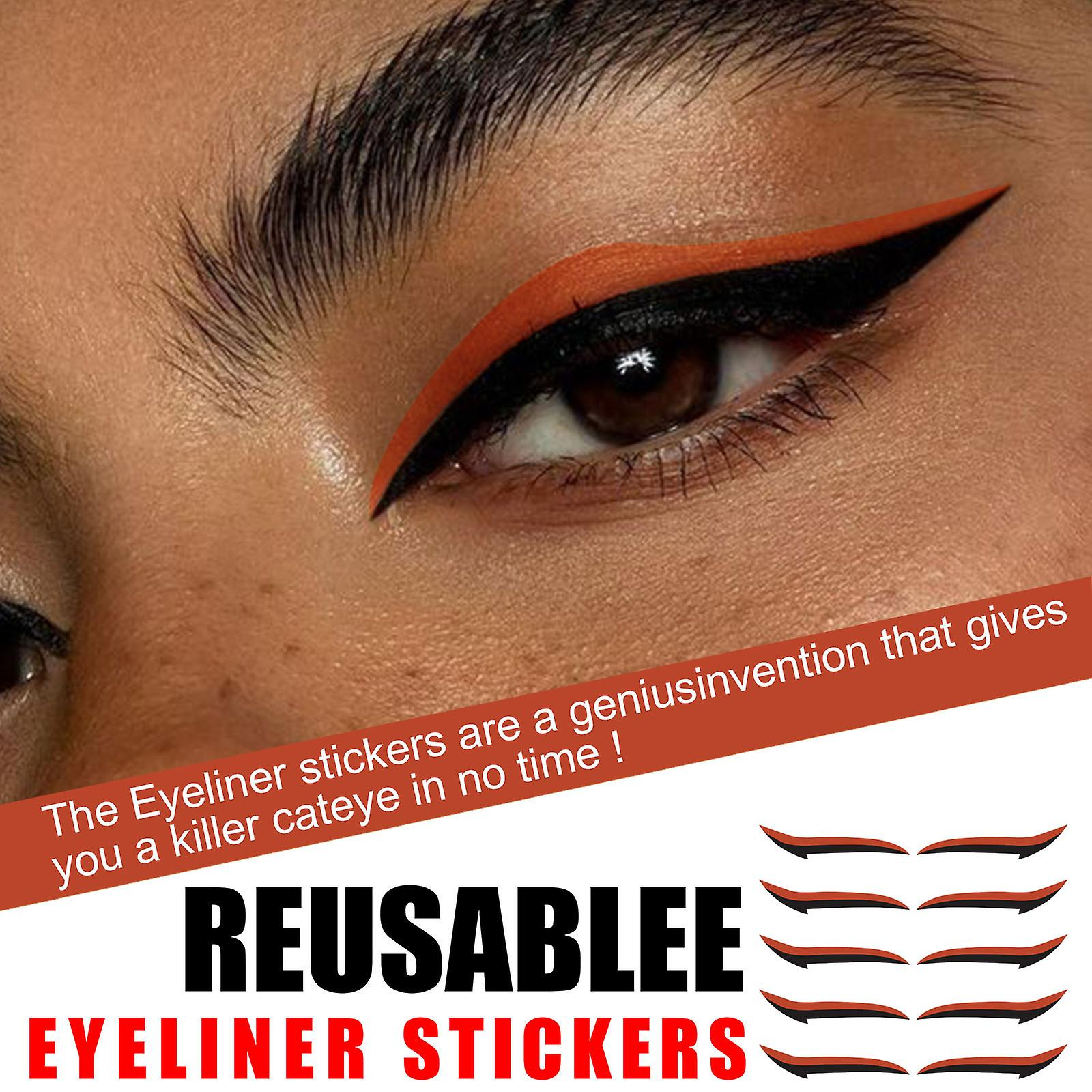 Foto 3 pulgar | Pegatinas De Maquillaje Para Párpados Huoguo  Tapa Reutilizable Con Contorno Instantáneo - Venta Internacional.
