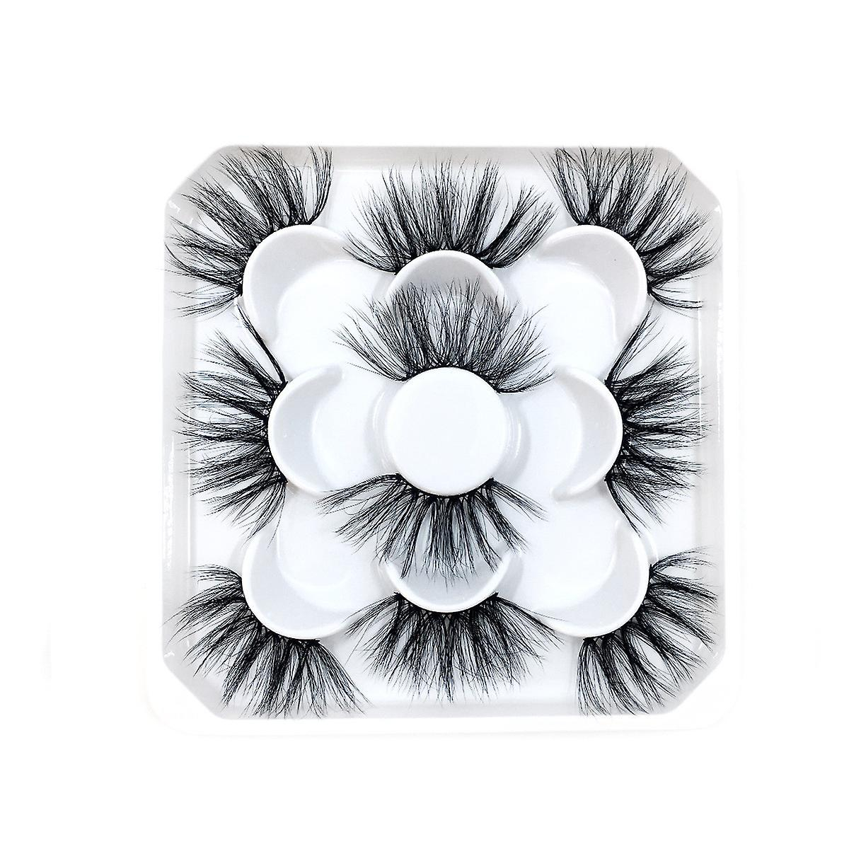 Foto 4 | Pestañas Postizas Huoguo  Tiras Rusas  De Visón Sintético  11-20 Mm  5 Pares - Venta Internacional.