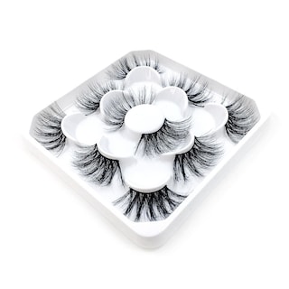 Foto 5 | Pestañas Postizas Huoguo Tiras Rusas De Visón Sintético 11-20 Mm 5 Pares - Venta Internacional.