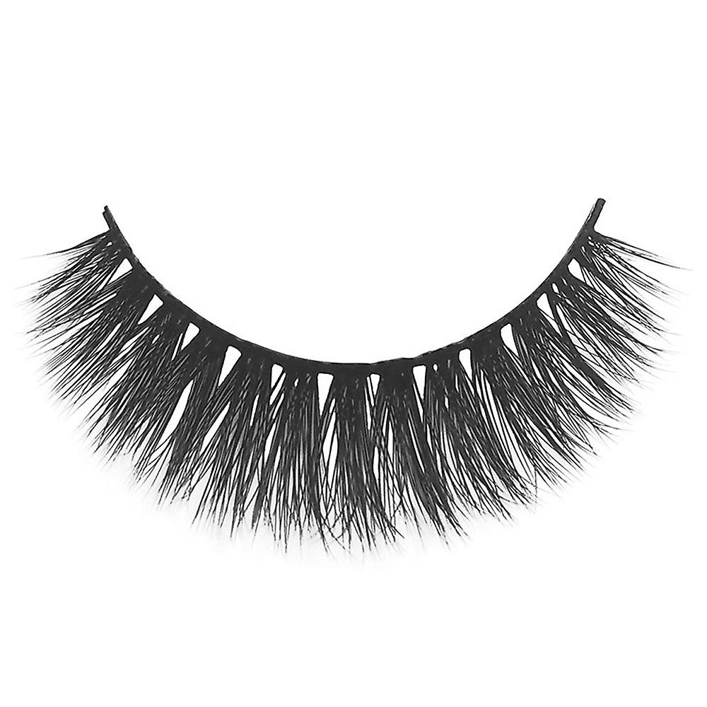 Foto 5 | Pestañas Postizas Huoguo 3d  Largas  Naturales  Hechas A Mano  Negras (3 Pares) - Venta Internacional.