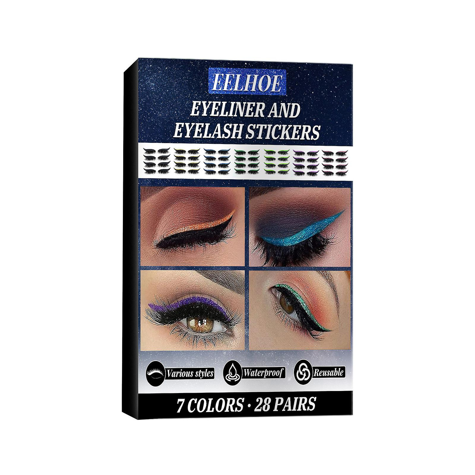 Foto 1 | Adhesivos Para Párpados Y Pestañas Huoguo  Reutilizables  7 Juegos/4 Pares - Venta Internacional.