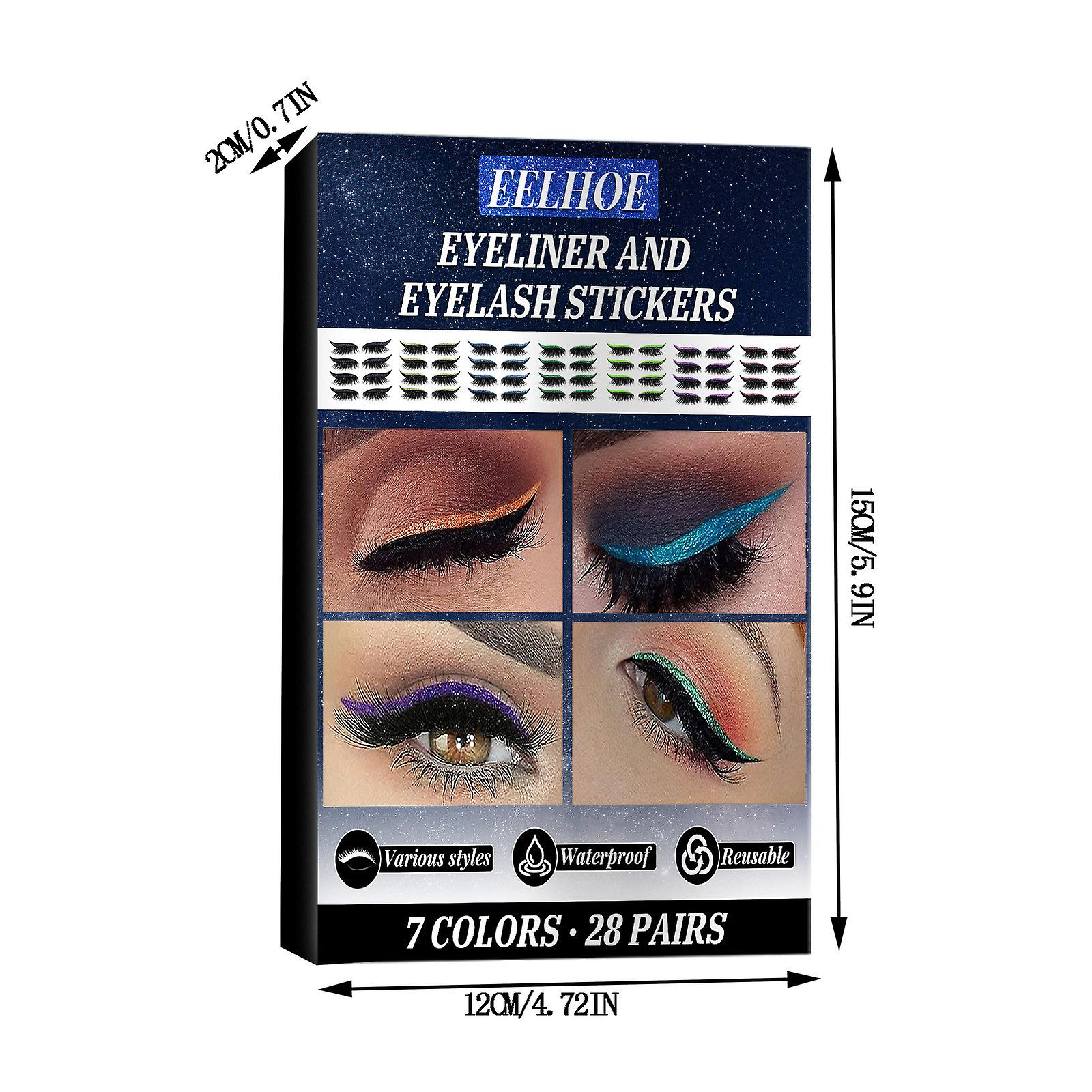 Foto 4 pulgar | Adhesivos Para Párpados Y Pestañas Huoguo  Reutilizables  7 Juegos/4 Pares - Venta Internacional.