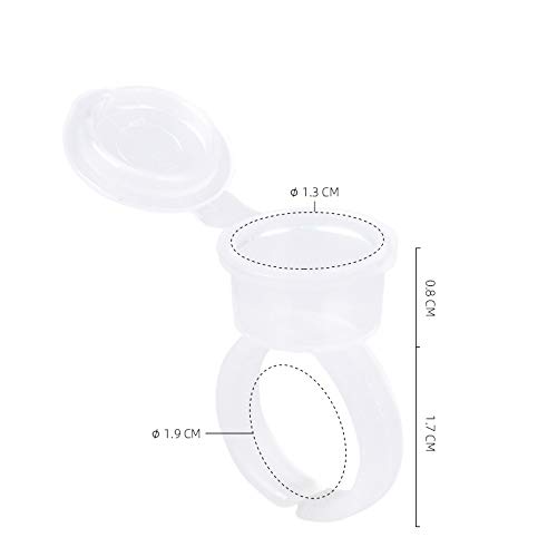 Foto 3 pulgar | Vasos Desechables Con Tinta Pigmentada Para Tatuajes Con Microblading (50 Unidades) - Venta Internacional.