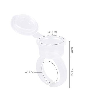 Foto 2 | Vasos Desechables Con Tinta Pigmentada Para Tatuajes Con Microblading (50 Unidades) - Venta Internacional.