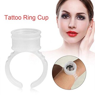 Foto 3 | Vasos Desechables Con Tinta Pigmentada Para Tatuajes Con Microblading (50 Unidades) - Venta Internacional.