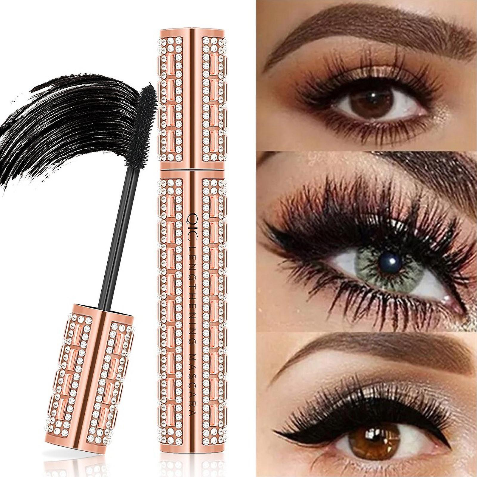 Foto 3 pulgar | Extensión De Pestañas Largas Y Rizadas De Mascara Huoguo  Negra  Impermeable - Venta Internacional.