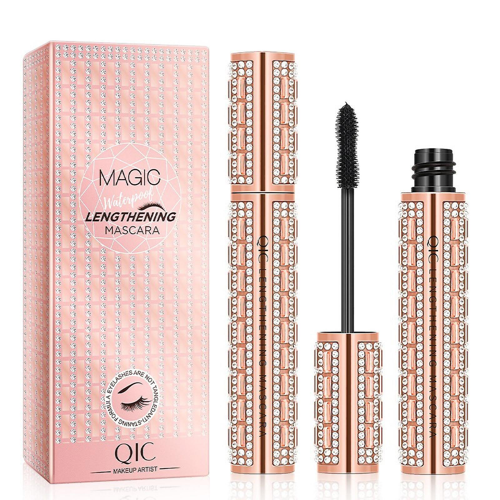 Foto 4 pulgar | Extensión De Pestañas Largas Y Rizadas De Mascara Huoguo  Negra  Impermeable - Venta Internacional.