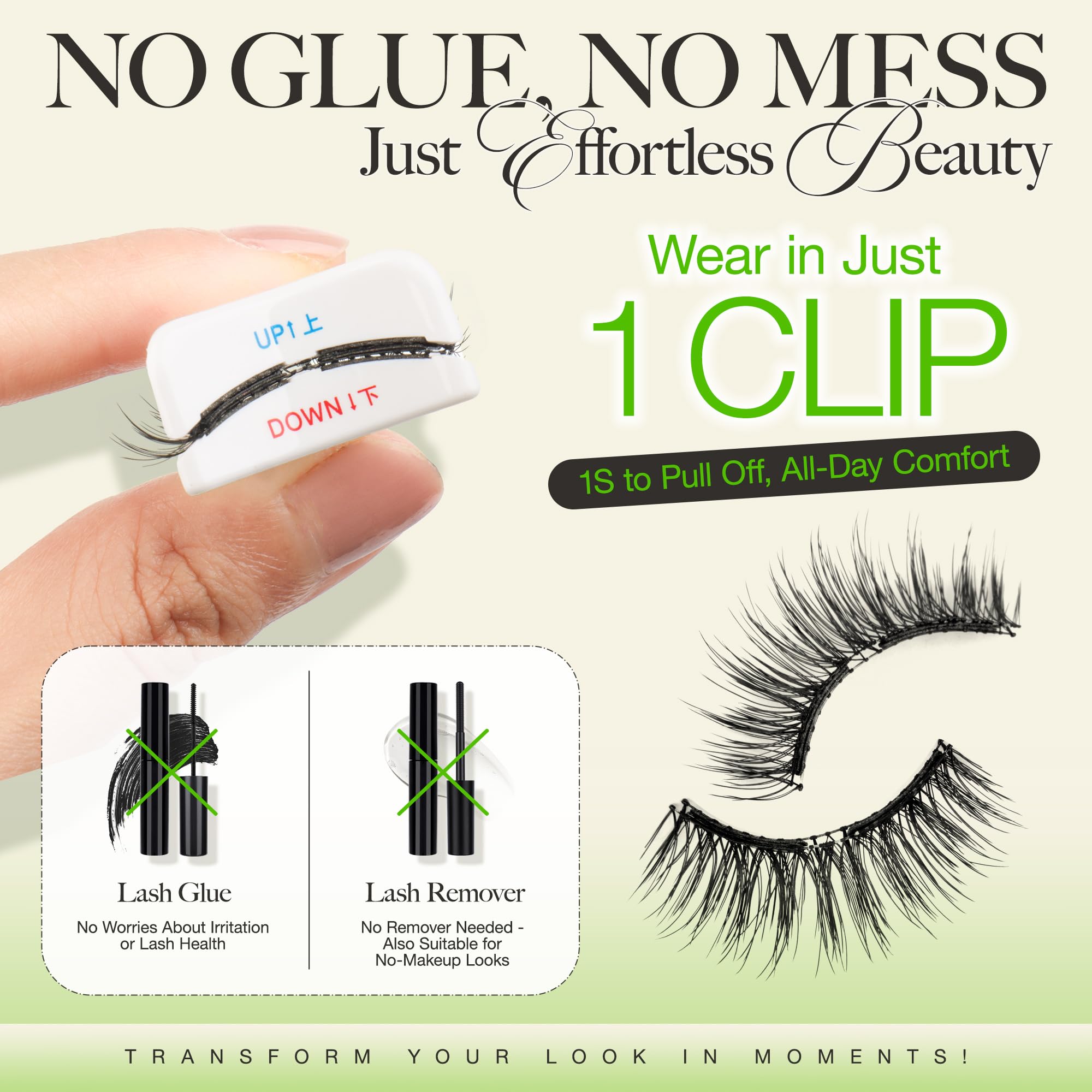 Foto 5 pulgar | Pestañas Magnéticas Lashview Upgrade De Aspecto Natural Reutilizables - Venta Internacional.