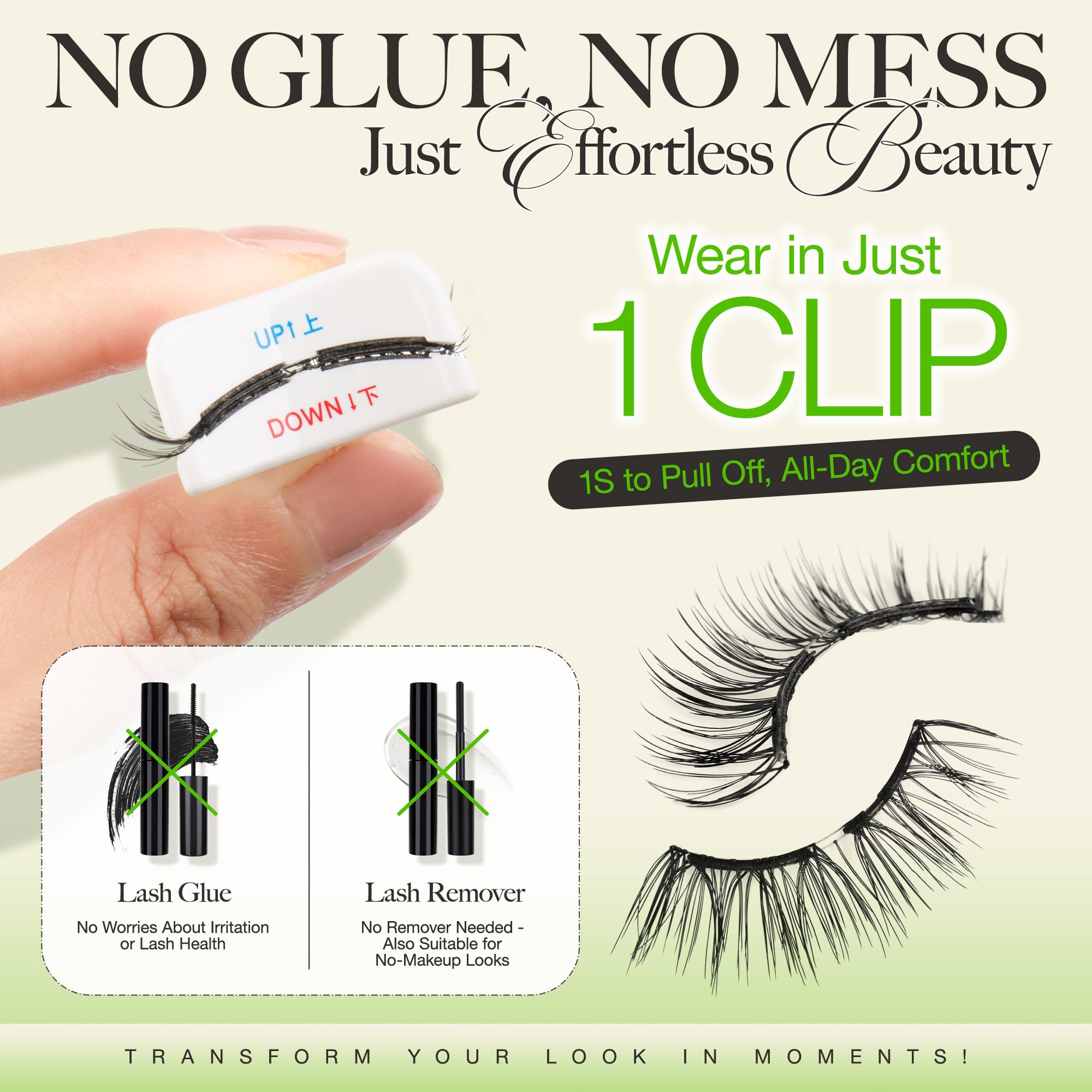 Foto 5 | Pestañas Magnéticas Lashview De Aspecto Natural  Reutilizables E Impermeables - Venta Internacional.