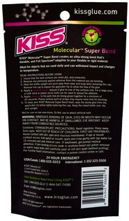 Foto 7 | Adhesivo Kiss Molecular Super Bond Ca 20 G Resistente Al Agua - Venta Internacional.
