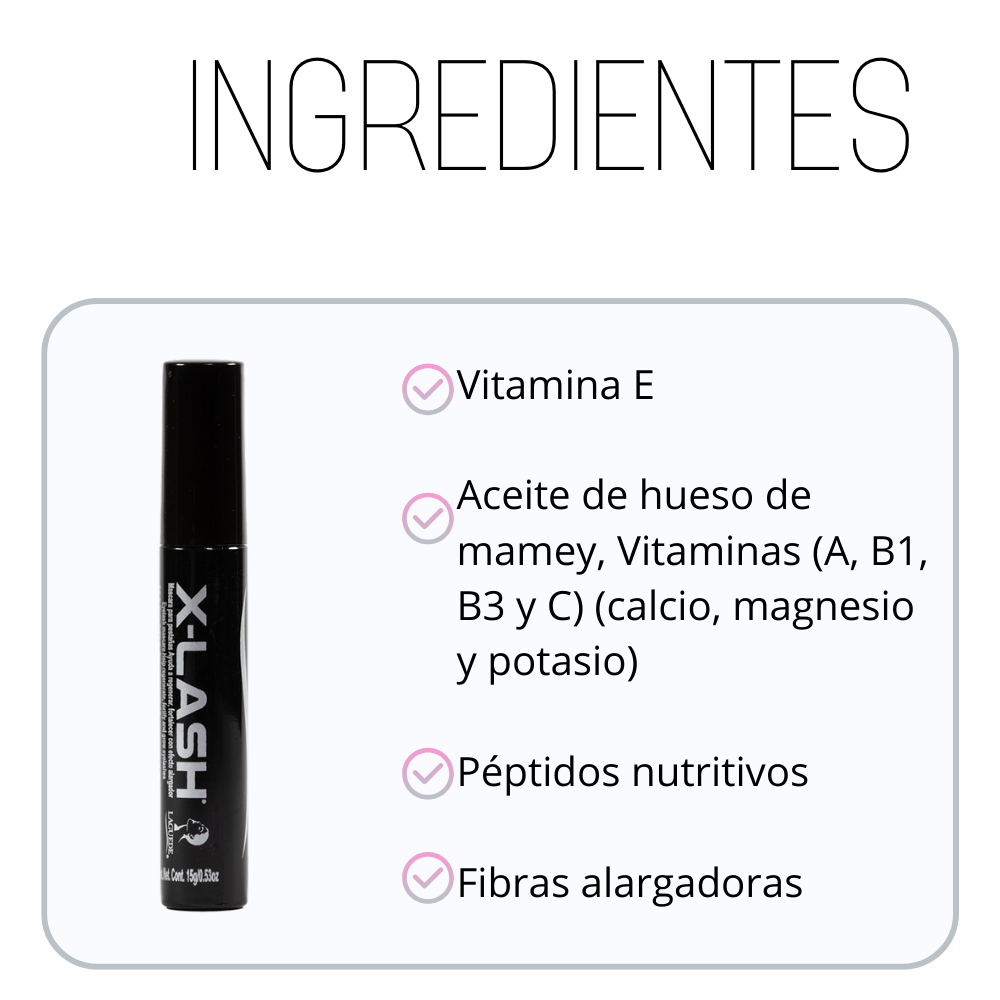 Foto 4 pulgar | Mascara para Pestañas Laguede X-lash Regenerador 15g