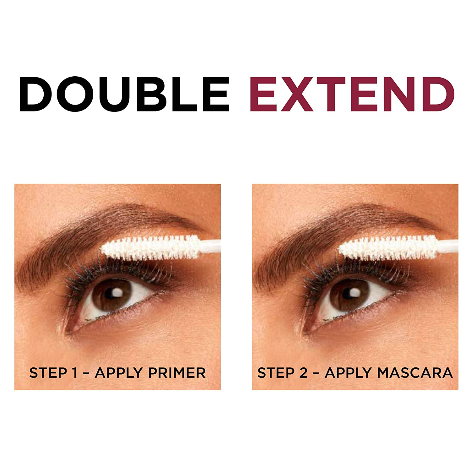 Foto 8 | Venta Internacional - Máscara De Pestañas Double Extend Beauty Tubes