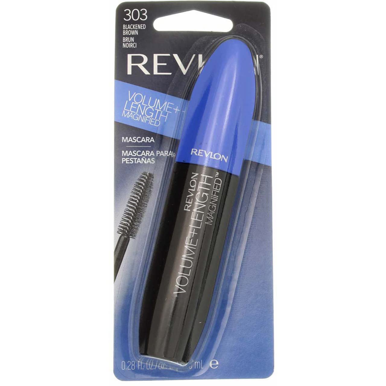 Máscara Revlon Volume + Length Magnificada Marrón - Venta Internacional