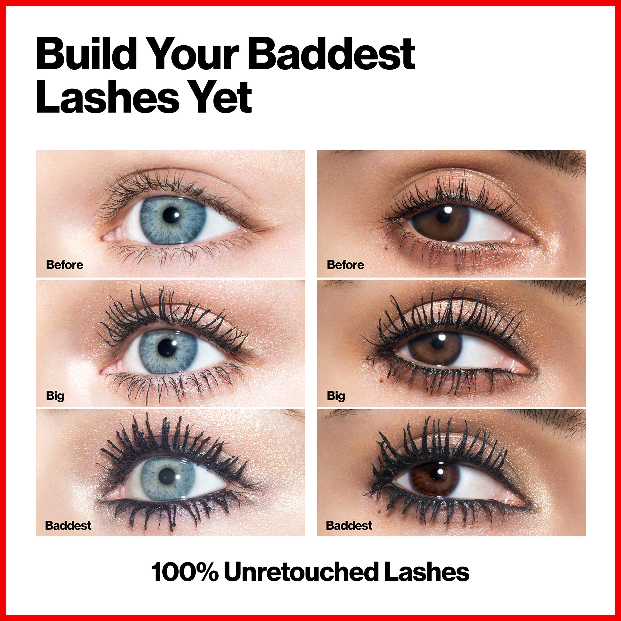 Foto 4 pulgar | Máscara Revlon So Fierce Big Bad Lash para Dar Volumen A Las Pestañas 10 Ml color Negro - Venta Internacional