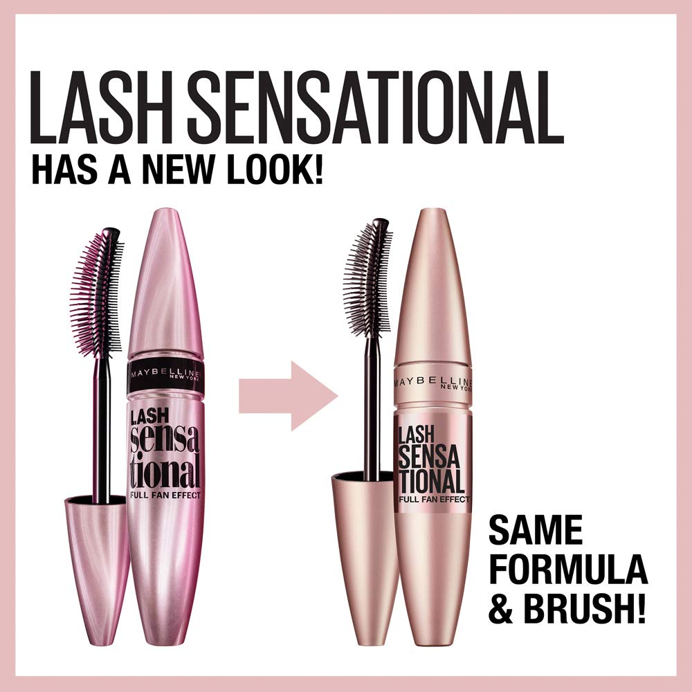 Foto 4 pulgar | Rímel Maybelline Lash Sensational Negro 2 Unidades - Venta Internacional