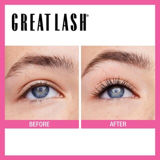 Foto 3 | Máscara Maybelline New York Great Lash Lots Of Lashes Blackest Black 25 Ml X 2 - Venta Internacional