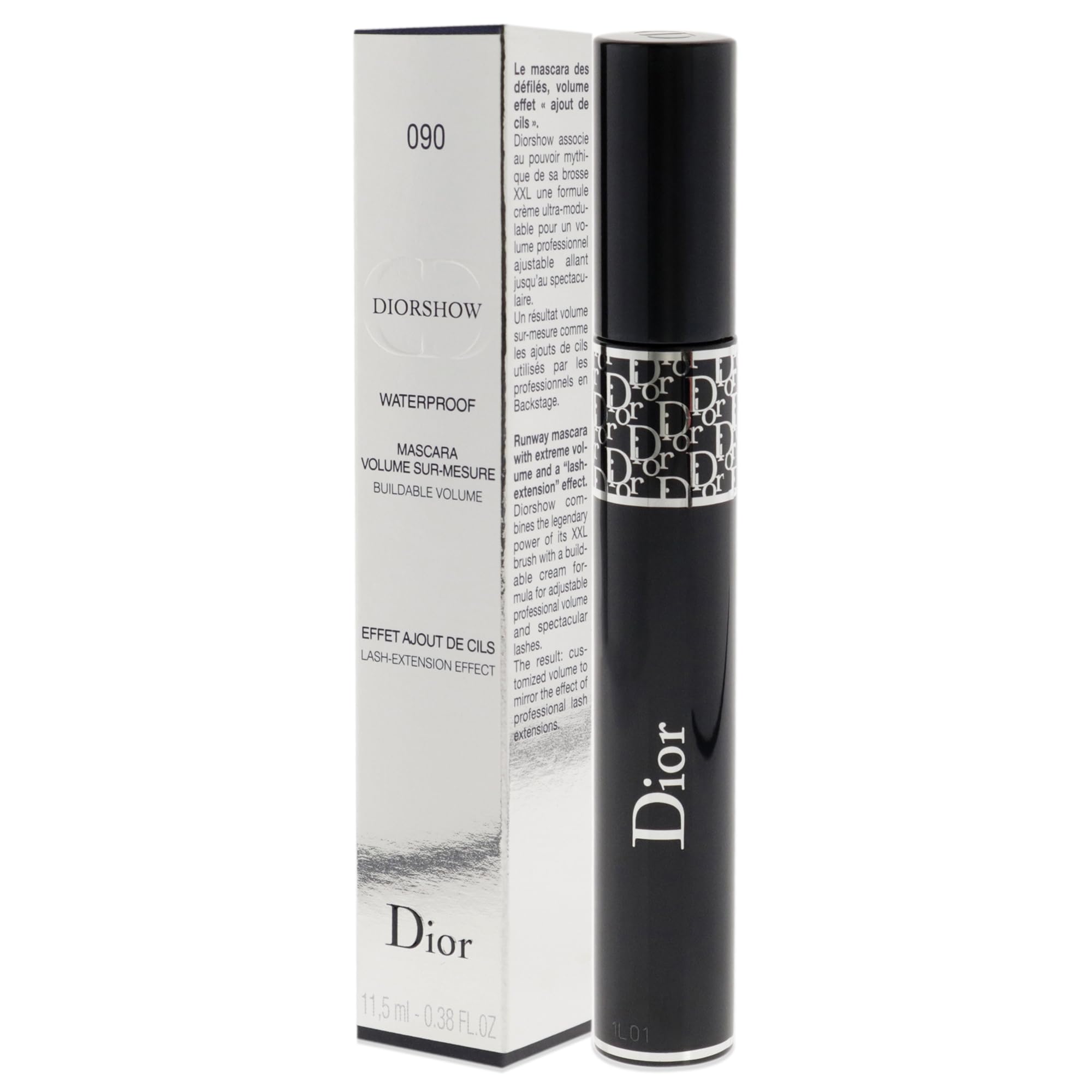 Foto 5 pulgar | Rímel Dior Diorshow Waterproof 090 Catwalk Negro 11 ml - Venta Internacional