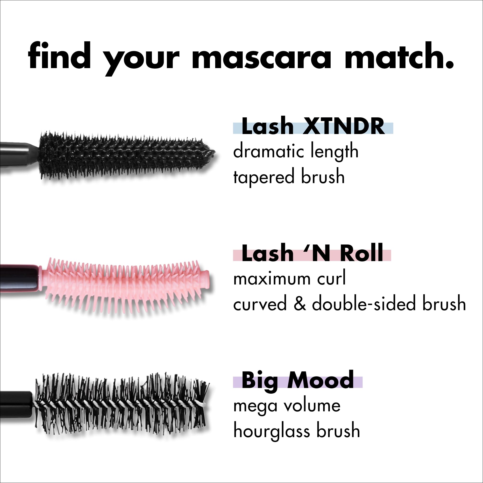 Foto 7 pulgar | Máscara e.l.f. Lash Xtndr Tubing Technology Vegana Suave Negra - Venta Internacional