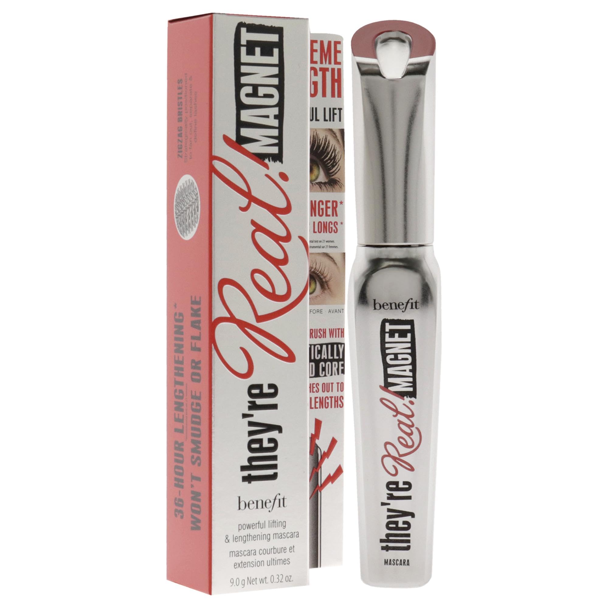 Foto 4 pulgar | Máscara Benefit Theyre Real Magnet Extreme Longening, 9 Ml - Venta Internacional