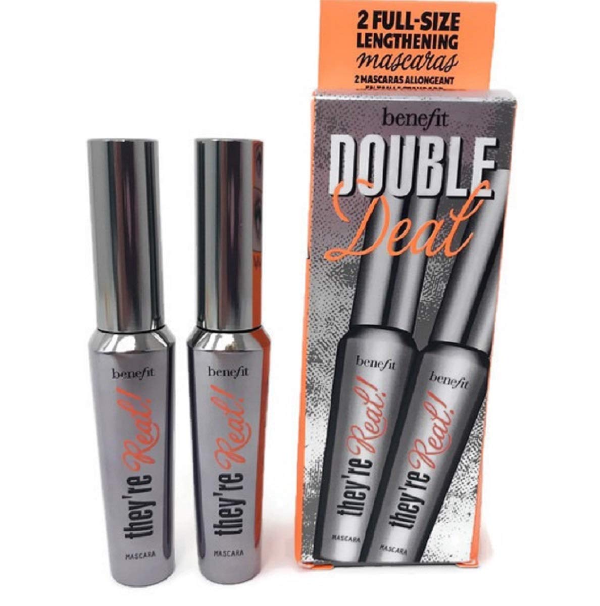 Foto 2 pulgar | Mascara Benefit ¡son Reales! 8.5 Ml X 2, Tamaño Completo - Venta Internacional