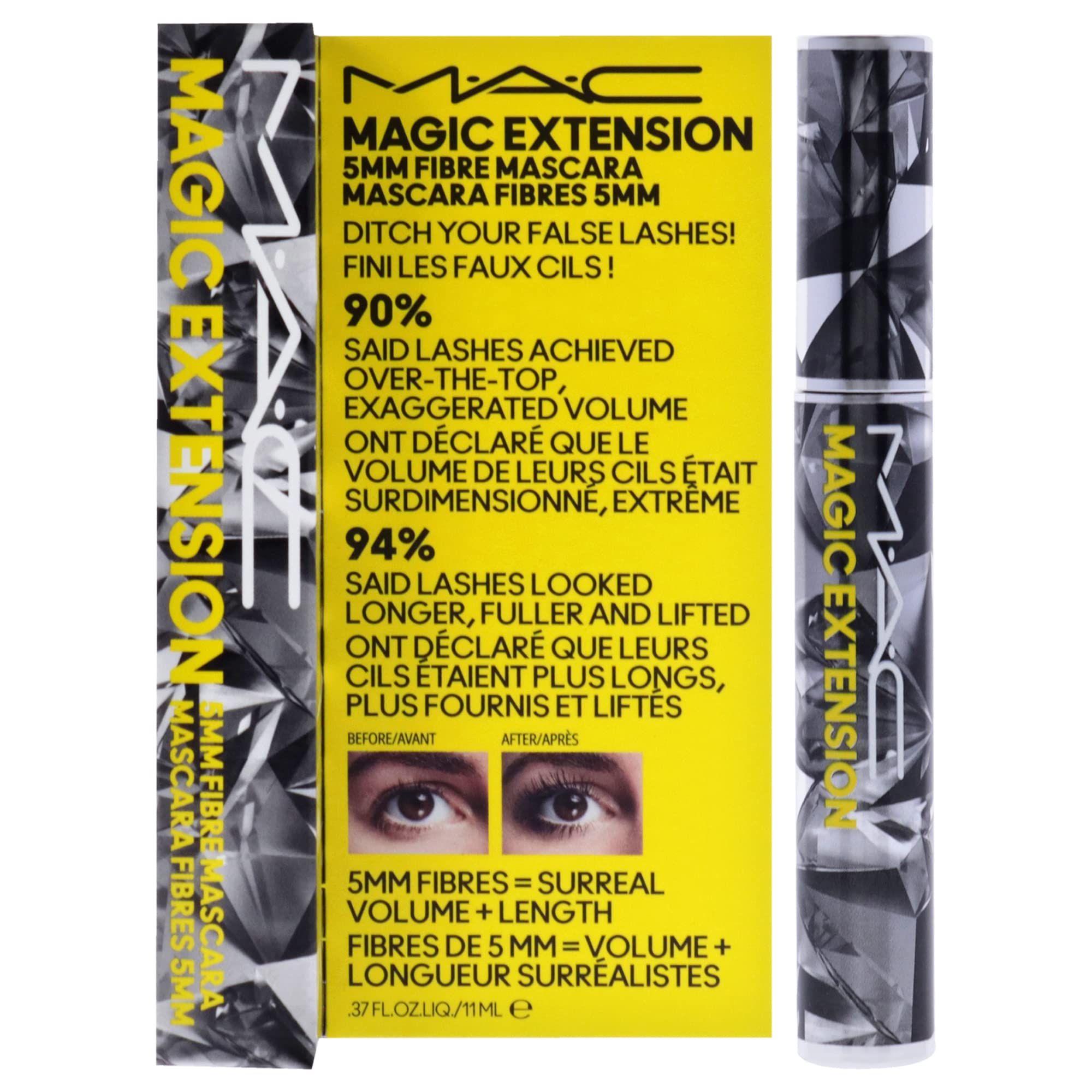 Foto 3 pulgar | Máscara Mac Magic Extension de Fibra de 5 mm para Mujer 11 ml - Venta Internacional