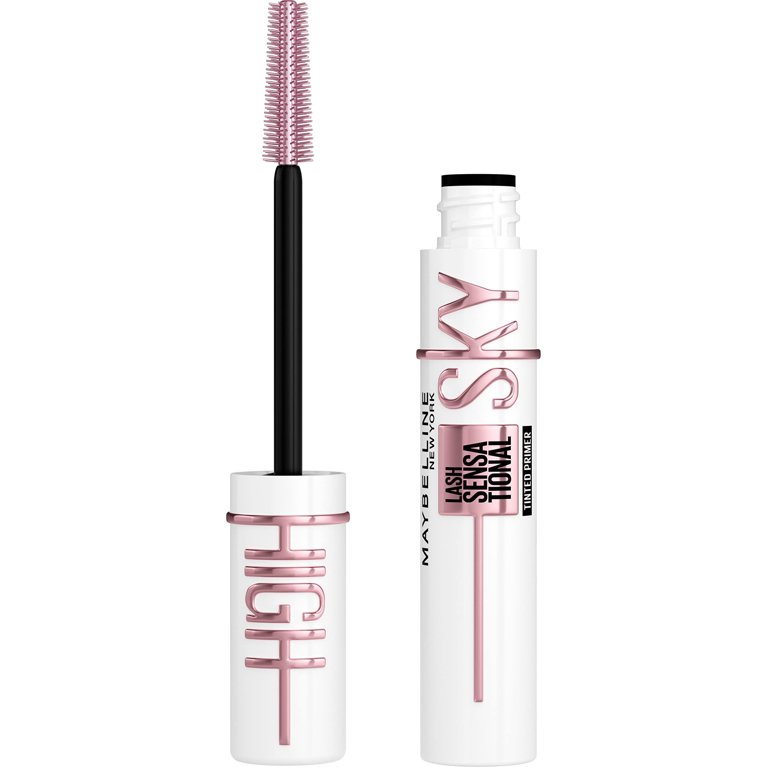 Foto 2 pulgar | Prebase para Pestañas Maybelline Lash Sensational Sky High Soft Black - Venta Internacional