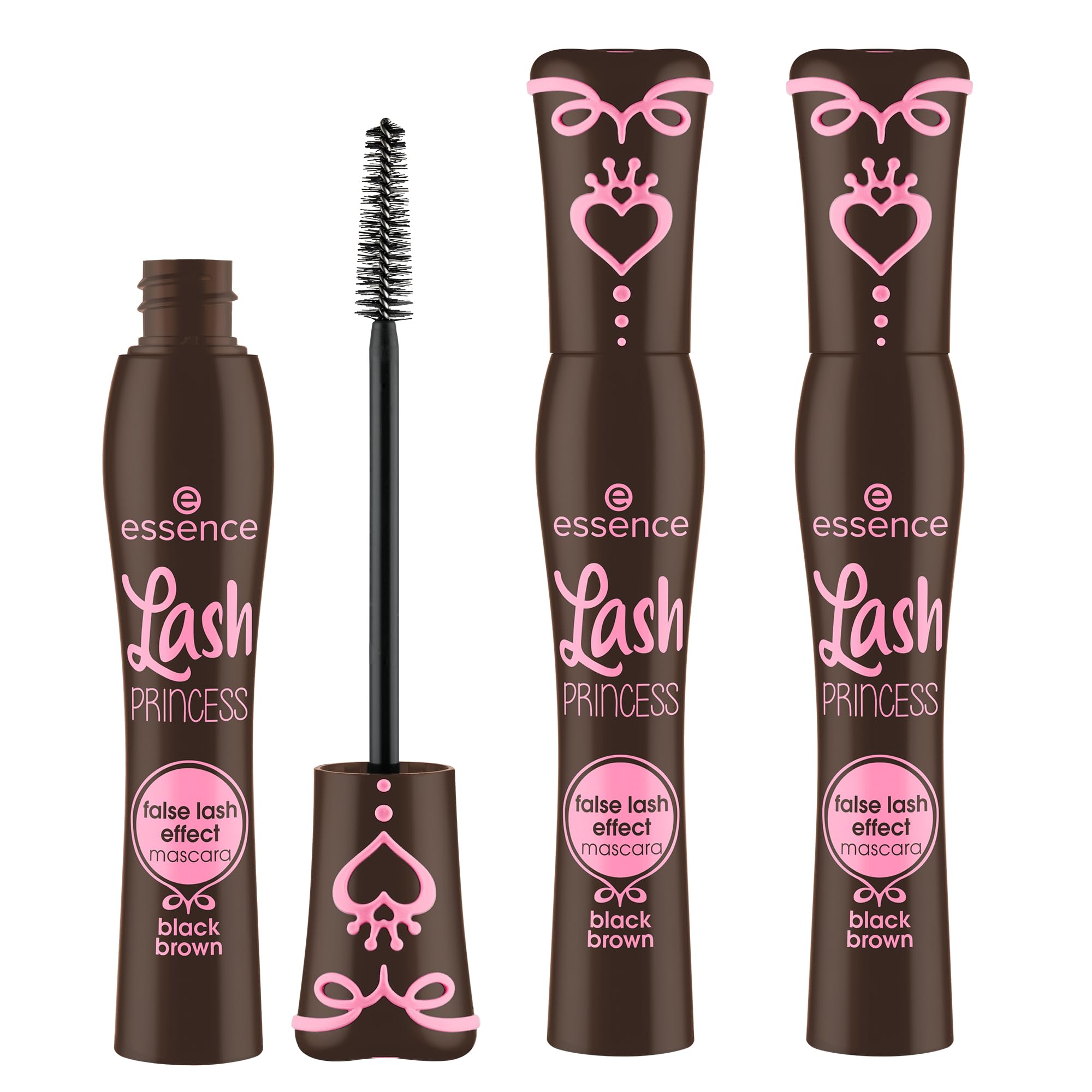 Foto 2 pulgar | Mascara Essence Lash Princess False Lash Effect Brown (paquete De 3) - Venta Internacional.