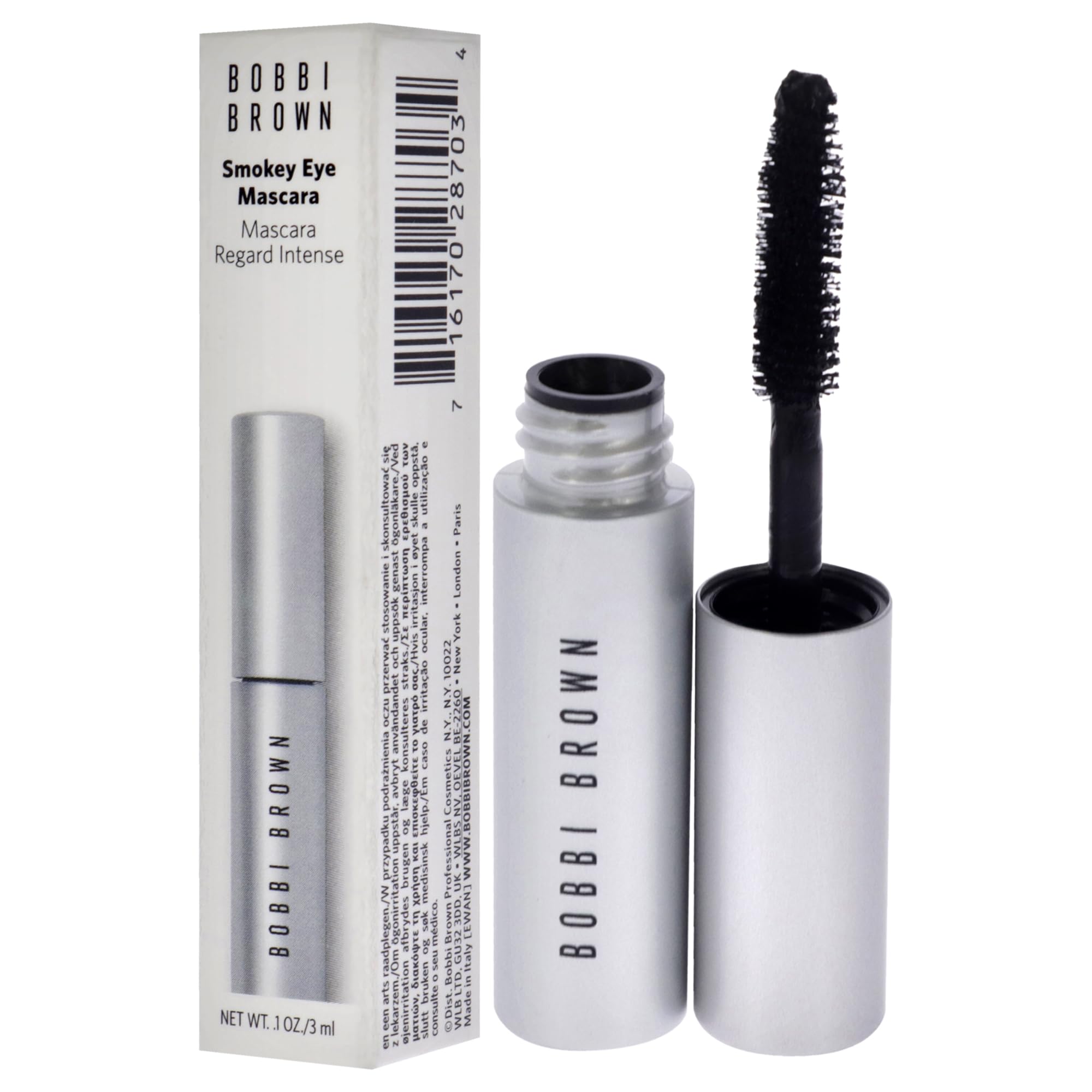 Foto 5 pulgar | Máscara Bobbi Brown Smokey Eye Mini Negra De 3 Ml Para Mujer - Venta Internacional.
