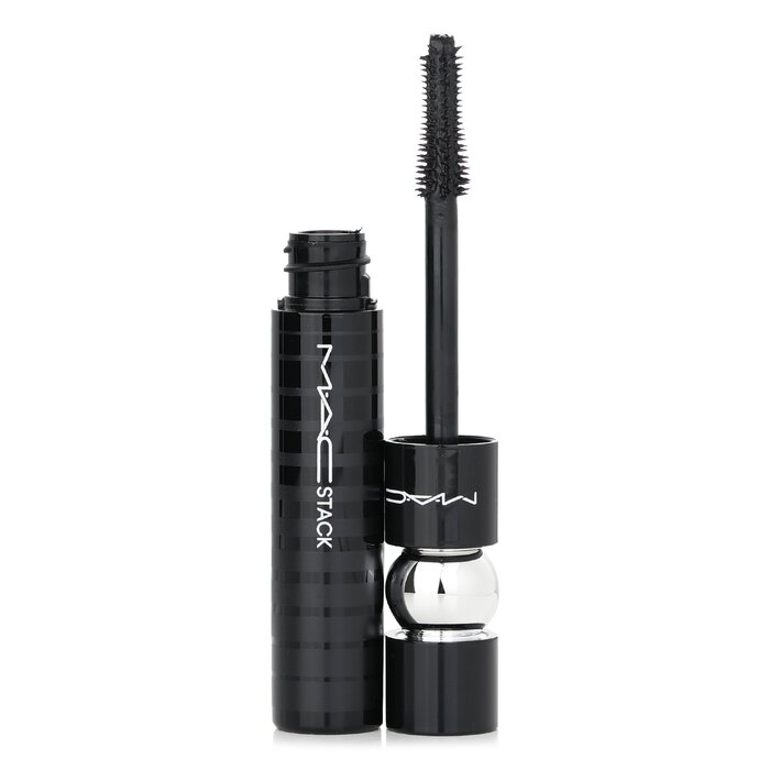 Máscara Mac Stack Black Con Volumen Y Duración De 24 Horas - Venta Internacional.