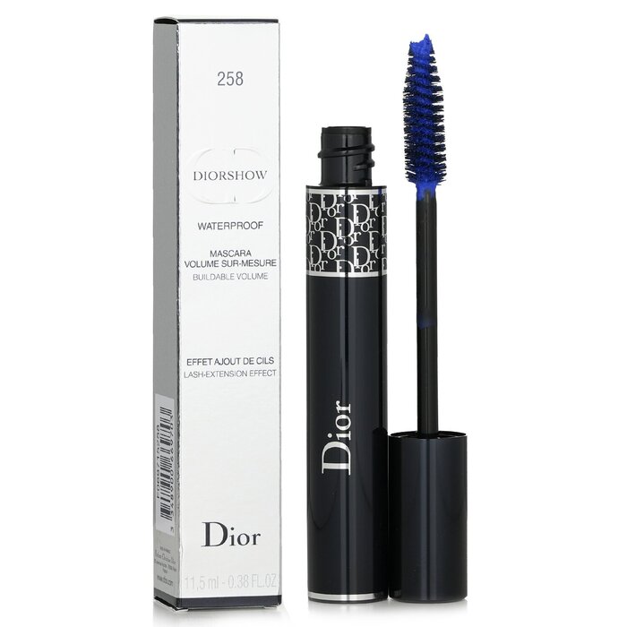Foto 6 pulgar | Máscara Christian Dior Diorshow Waterproof 258 Catwalk Blue - Venta Internacional