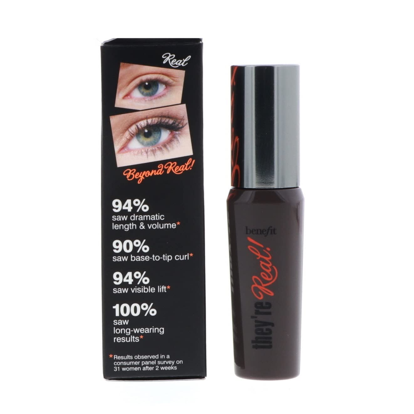 Foto 4 pulgar | Mascara Benefit Cosmetics ¡son Reales! Alargador, 4 Ml, Negro - Venta Internacional.