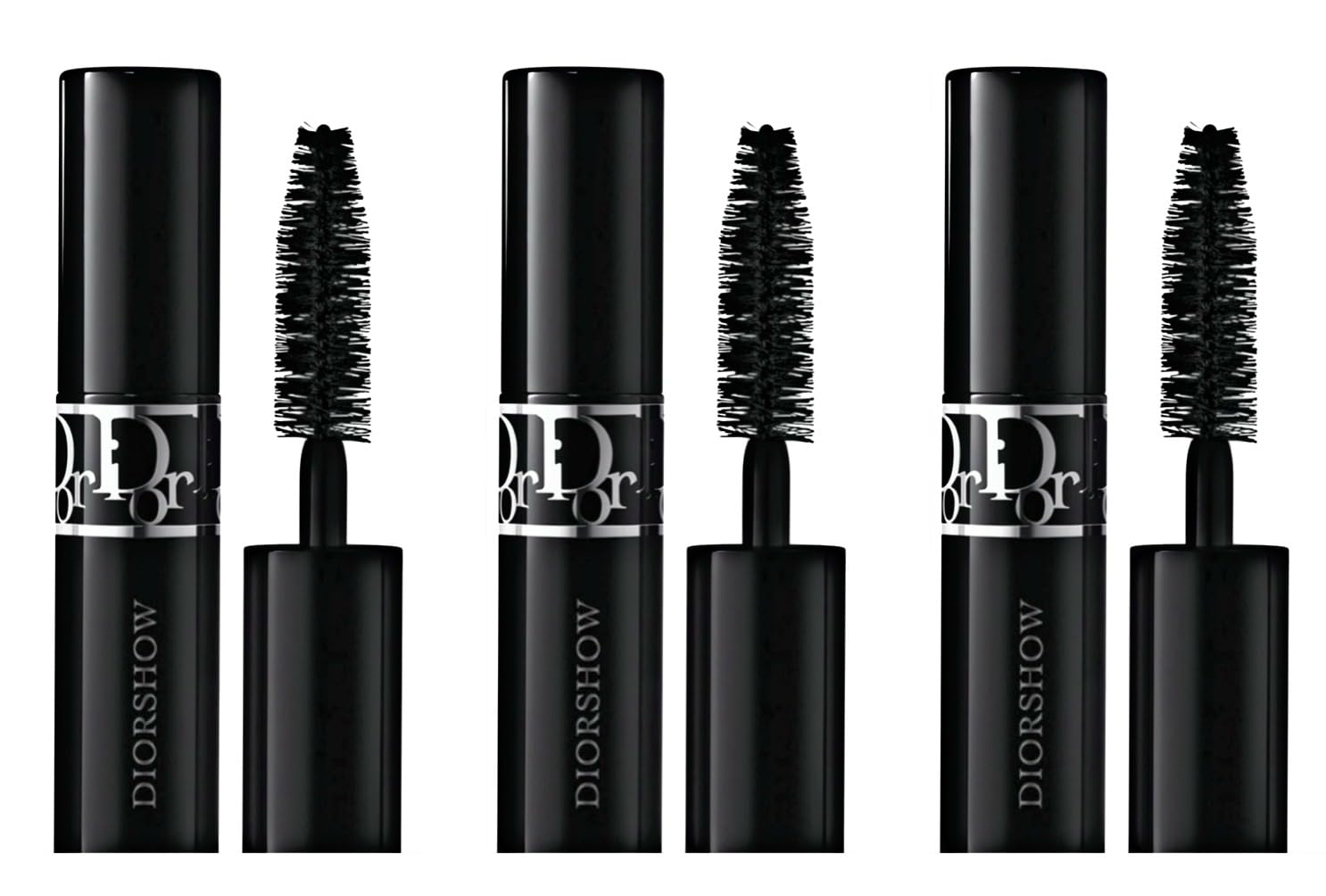 Máscara Dior Diorshow Buildable 090 Negra, 24 Horas De Viaje, Tamaño X3 - Venta Internacional.