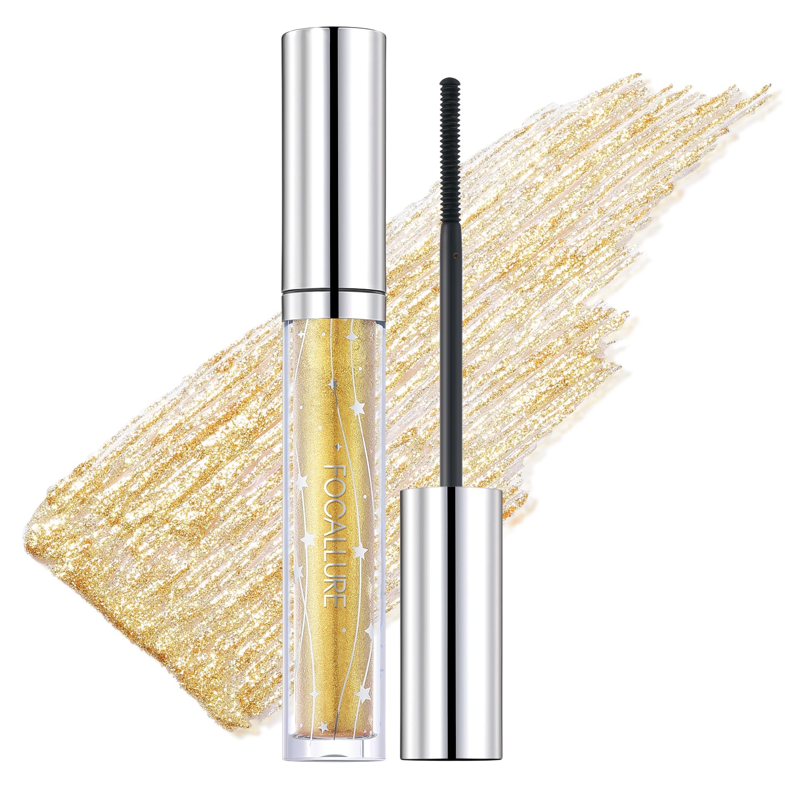 Máscara Con Purpurina Focallure Star Drifter Gd01 Eternal Venus - Venta Internacional.