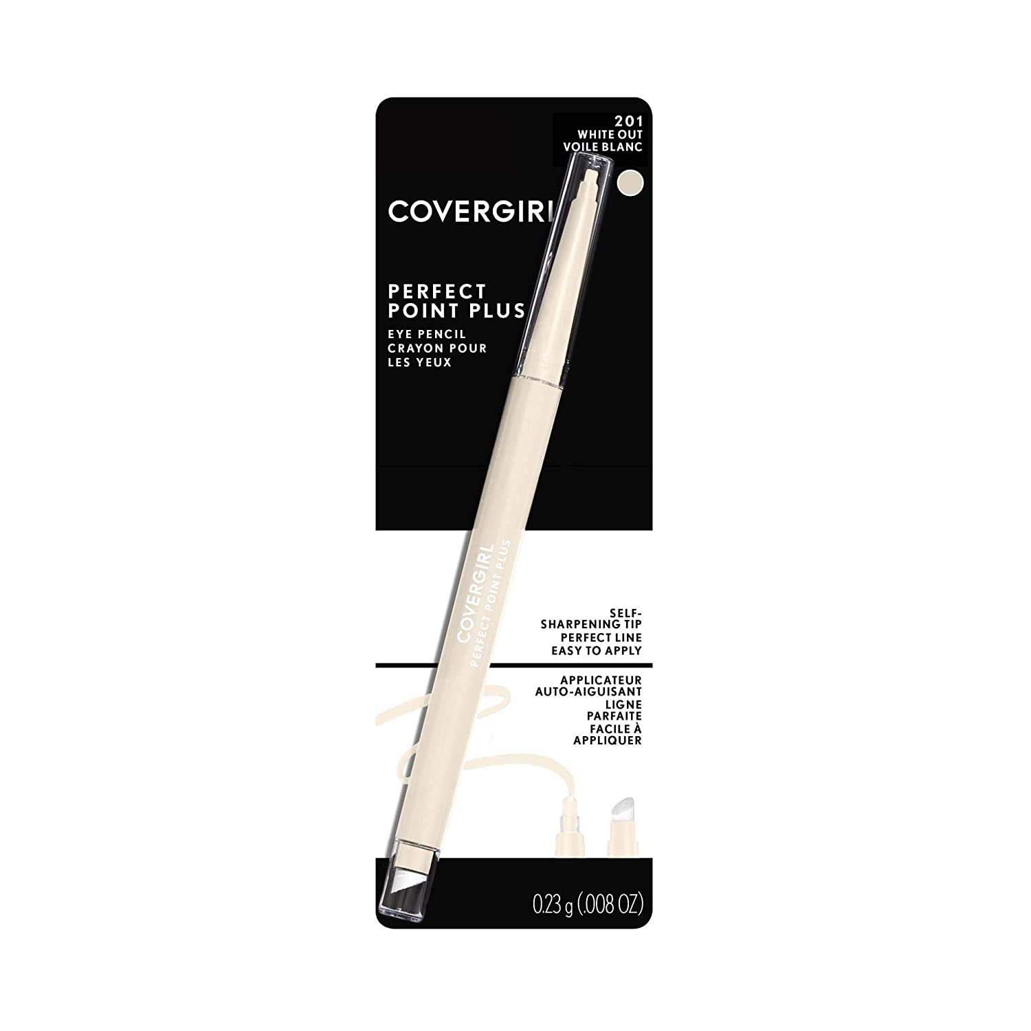 Foto 4 pulgar | Lápiz Delineador De Ojos Covergirl Perfect Point Plus White Out X2 - Venta Internacional.