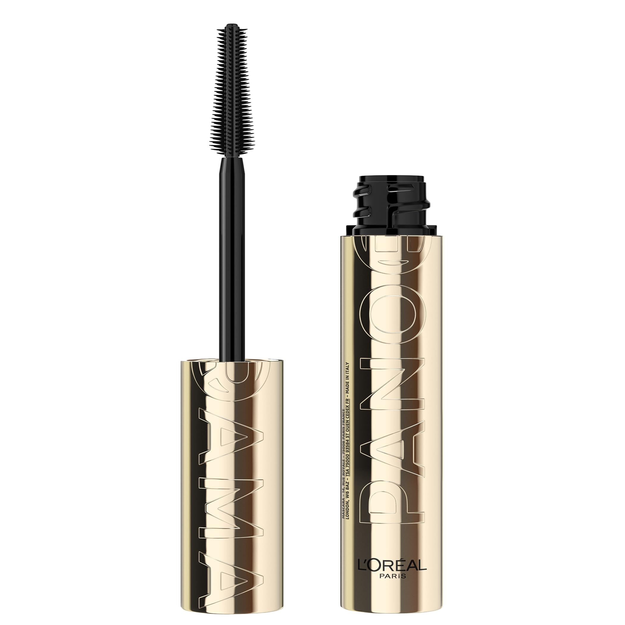 Máscara L'oréal Paris Voluminous Panorama Blackest Black 10 Ml - Venta Internacional. $484