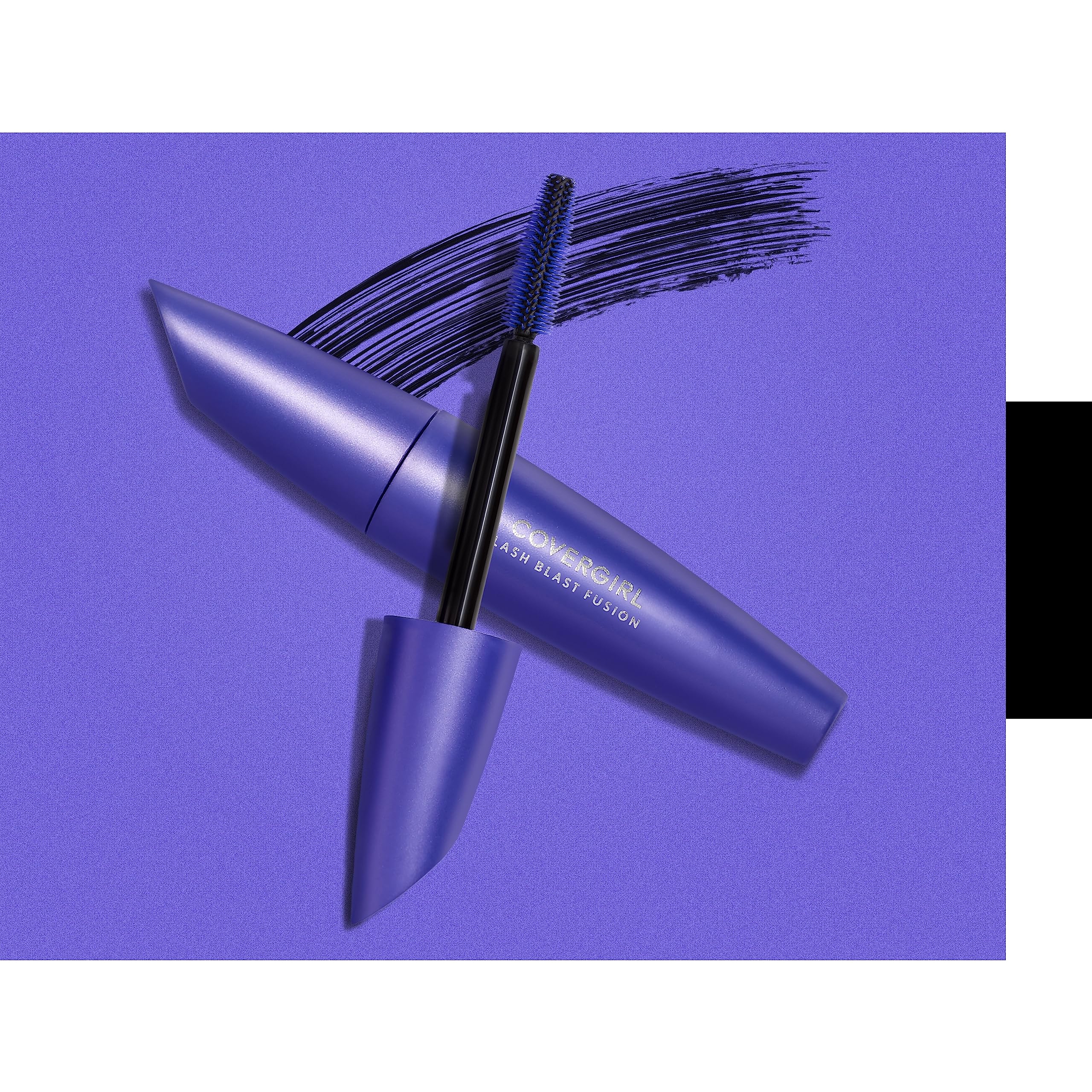 Foto 3 | Máscara Covergirl Lash Blast Fusion Resistente Al Agua Negra X2 - Venta Internacional.