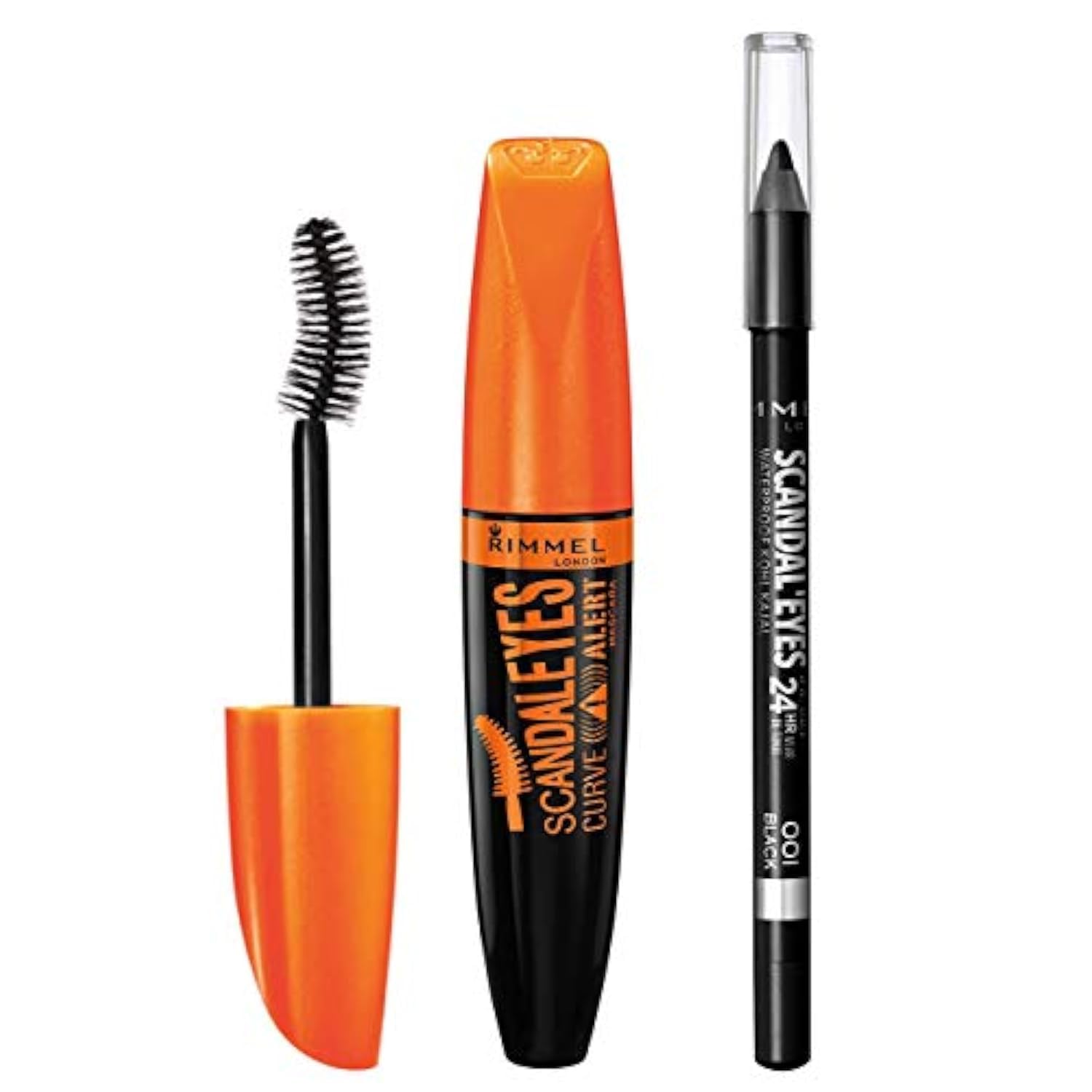 Foto 2 pulgar | Set De Maquillaje Rimmel Scandaleyes Curve Alert Mascara Con Delineador - Venta Internacional.