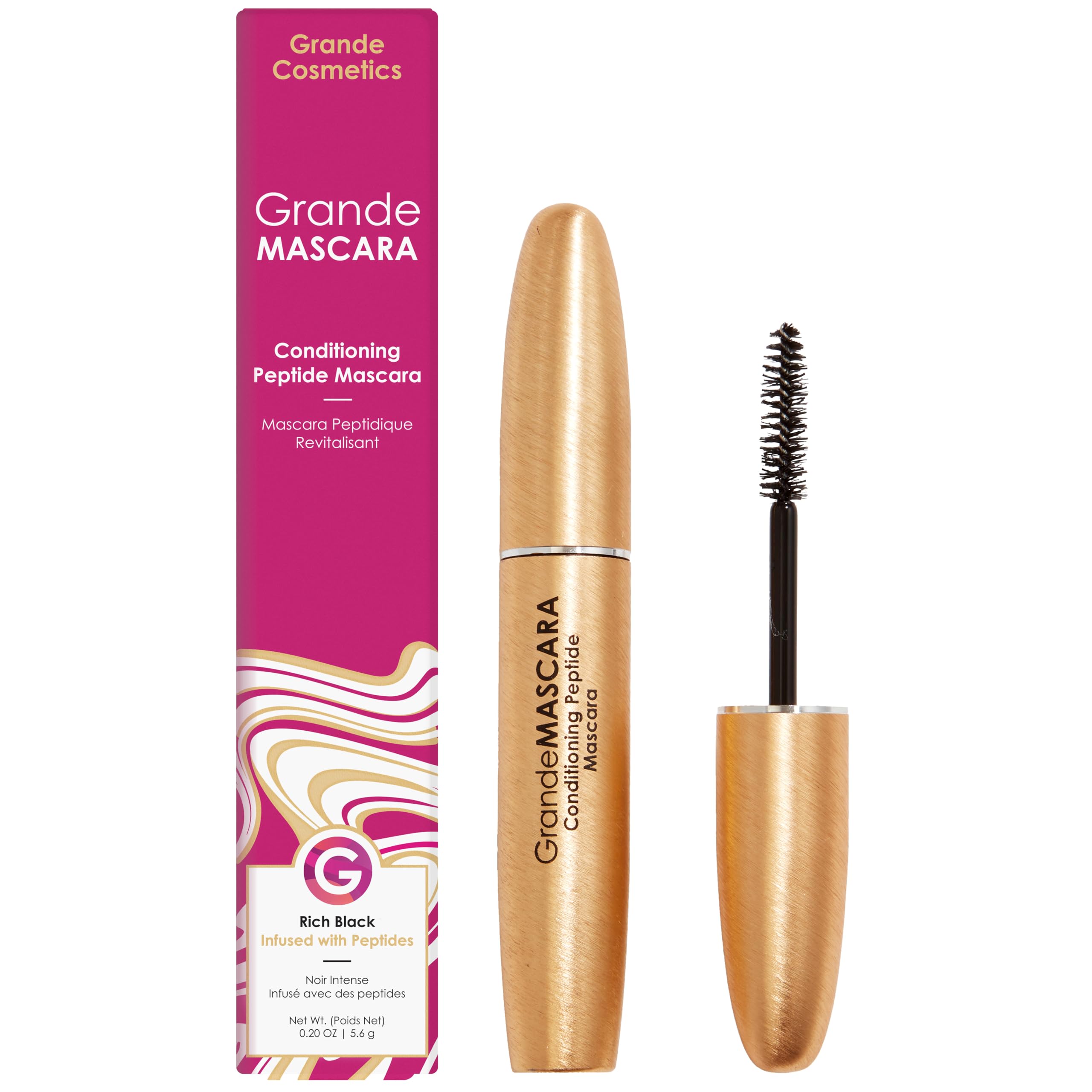 Mascara Grande Cosmetics Grande Mascara Acondicionadora Negra, 6 Ml - Venta Internacional.