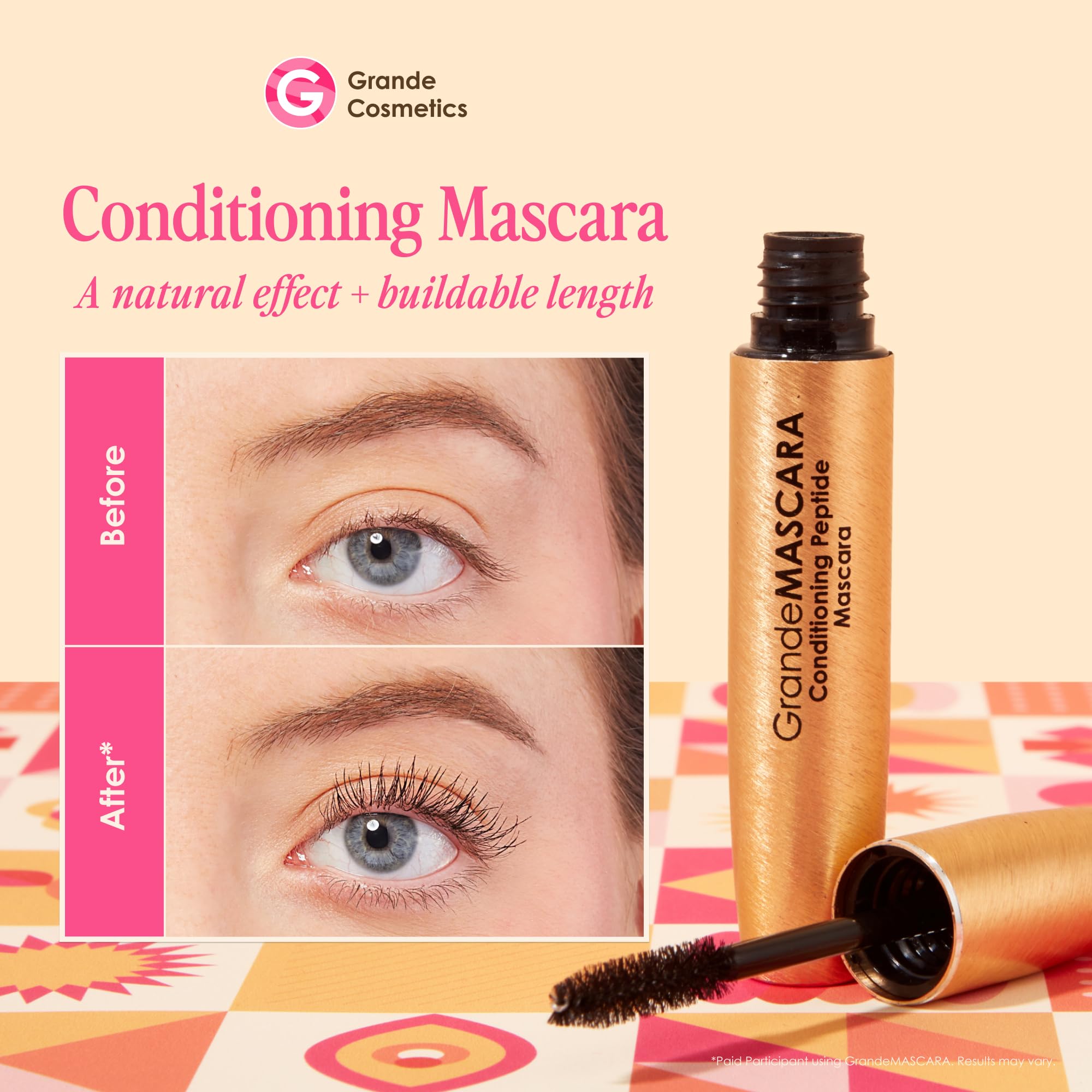 Foto 3 pulgar | Mascara Grande Cosmetics Grande Mascara Acondicionadora Negra, 6 Ml - Venta Internacional.
