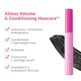 Foto 4 | Máscara Almay Volume & Conditioning 30, Negro Y Marrón, 8 Ml - Venta Internacional.