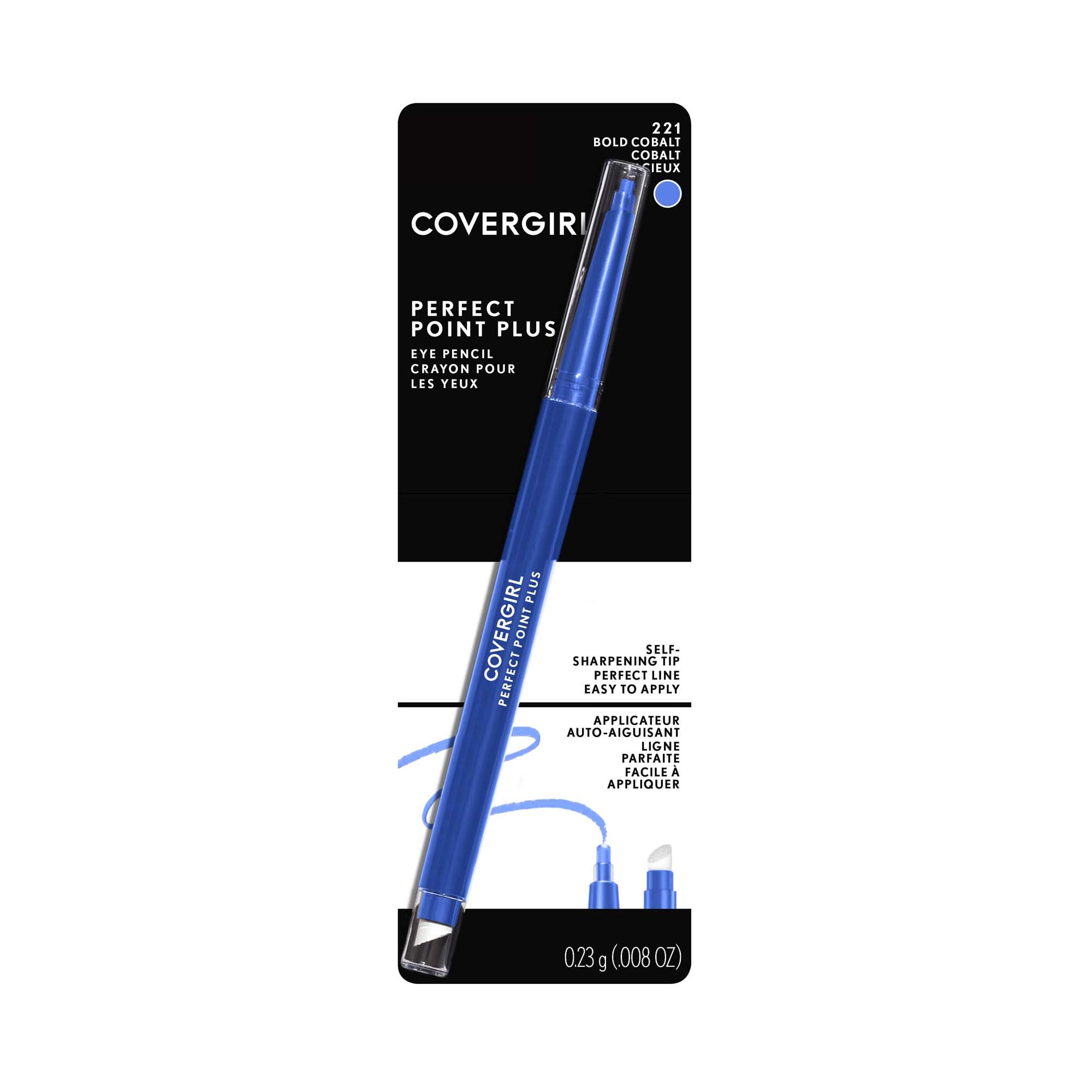 Foto 6 pulgar | Delineador De Ojos Covergirl Perfect Point Plus Bold Cobalt 0.23 Ml X2 - Venta Internacional.