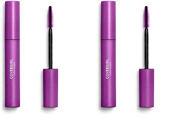 Máscara Covergirl Lashexact Very Black, Paquete De 2 - Venta Internacional.