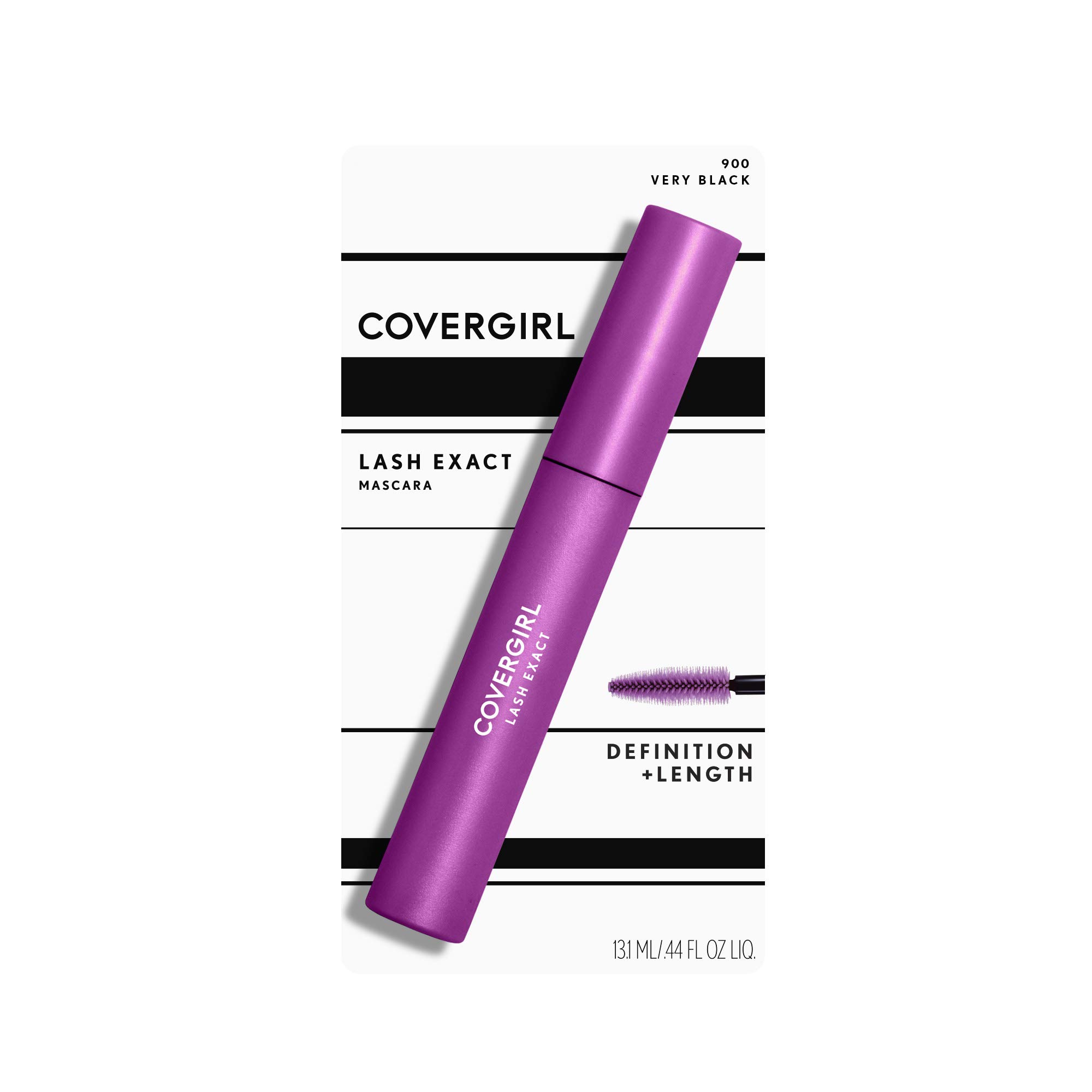 Foto 4 pulgar | Máscara Covergirl Lashexact Very Black, Paquete De 2 - Venta Internacional.