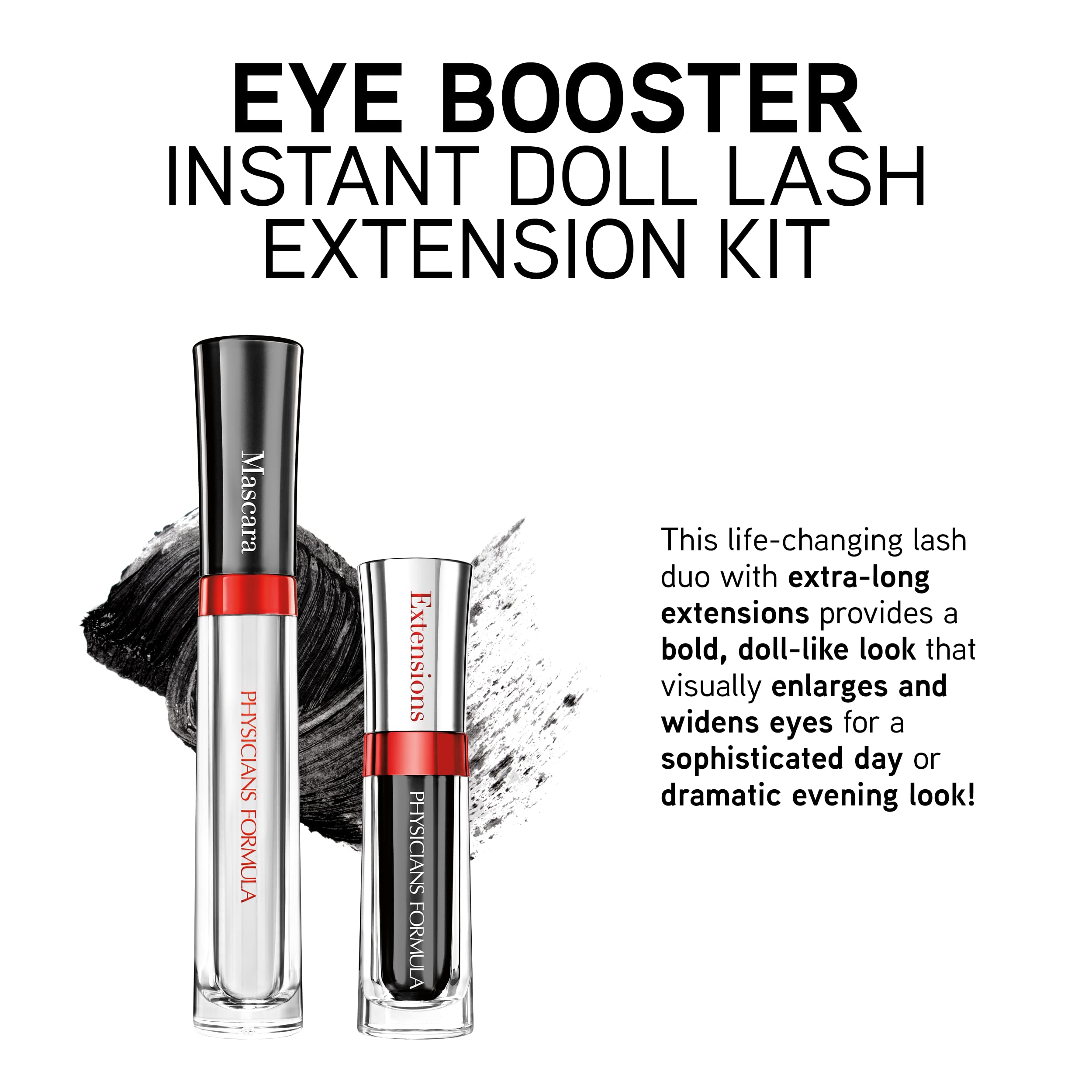 Foto 4 pulgar | Máscara Physicians Formula Eye Booster Voluminizing Ultra Black - Venta Internacional.