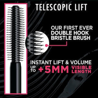 Foto 3 | Máscara L'oreal Paris Con Elevador Telescópico Alargador, Negro Y Marrón - Venta Internacional.