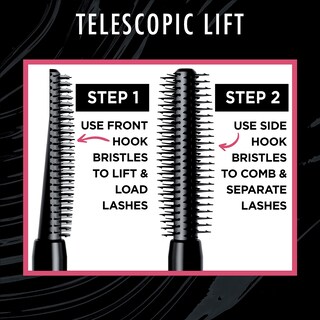 Foto 6 | Máscara L'oreal Paris Con Elevador Telescópico Alargador, Negro Y Marrón - Venta Internacional.