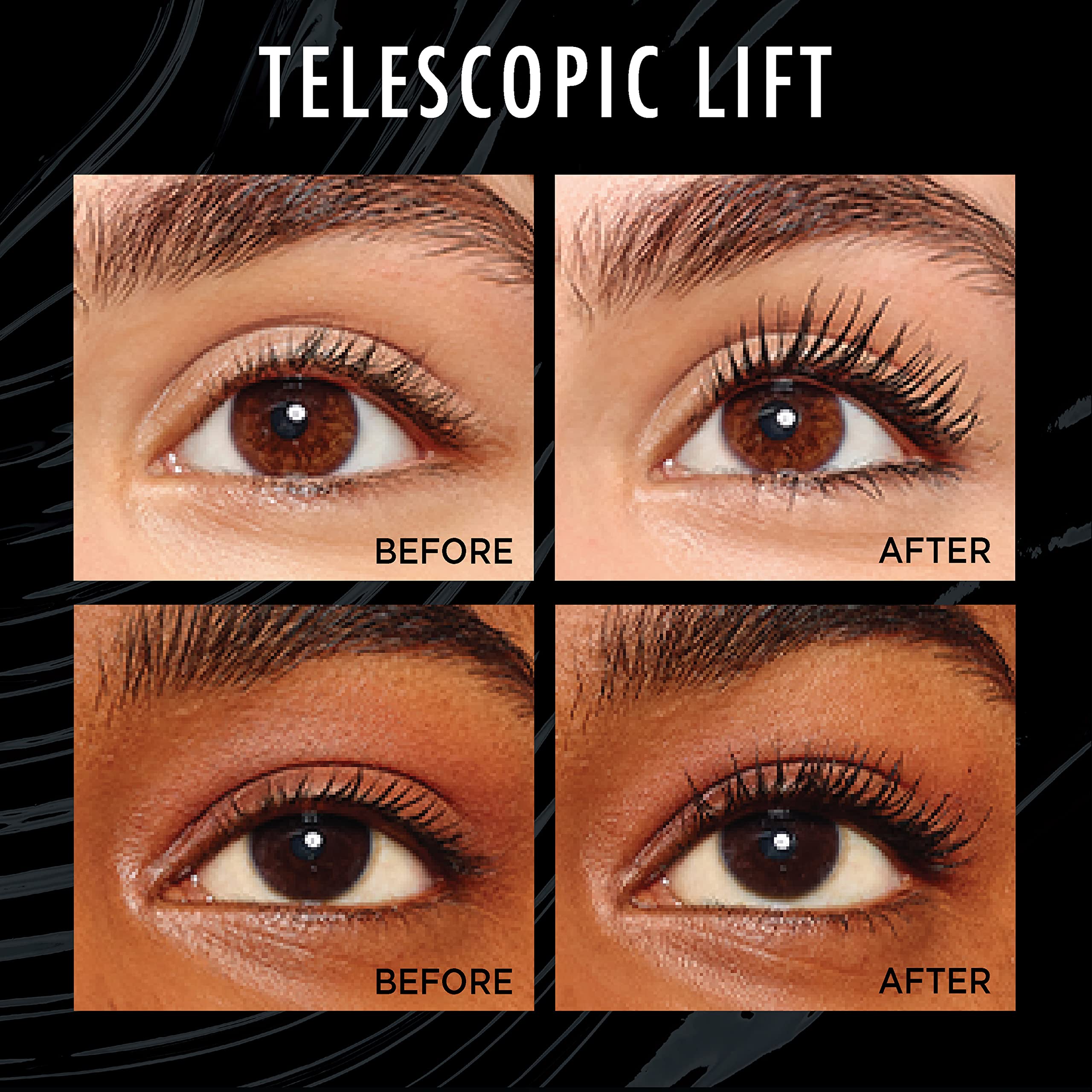 Foto 3 pulgar | Máscara L'oréal Paris Con Elevador Telescópico, Lavable, 10 Ml, Negra - Venta Internacional.